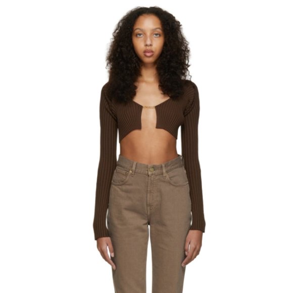 Jacquemus Tops - Jacquemus La maille Pralù Cardigan